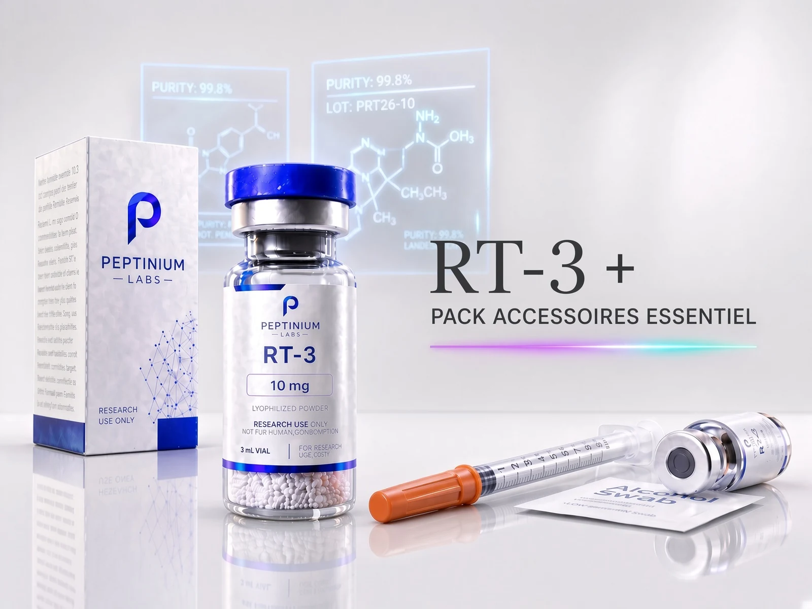 Pack Découverte RT-3 — Peptinium Labs